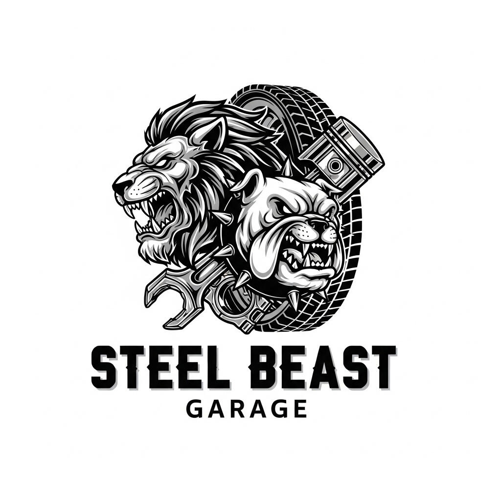 Car Workshop Logo Concept